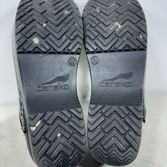 Womens Dansko Professional Petrol Patent Pro Work Nurse Shoe Clog Size 38 US 7.5 - Picture 7 of 7